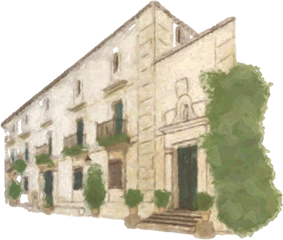 Ilustración de la Finca Dehesa de la Serna